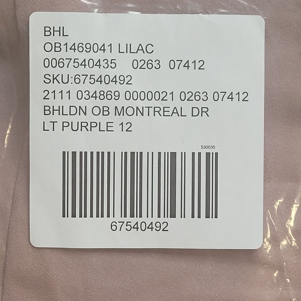 Bhldn Serephina Crepe Maxi Dress Size 12 In Lilac - Picture 9 of 9